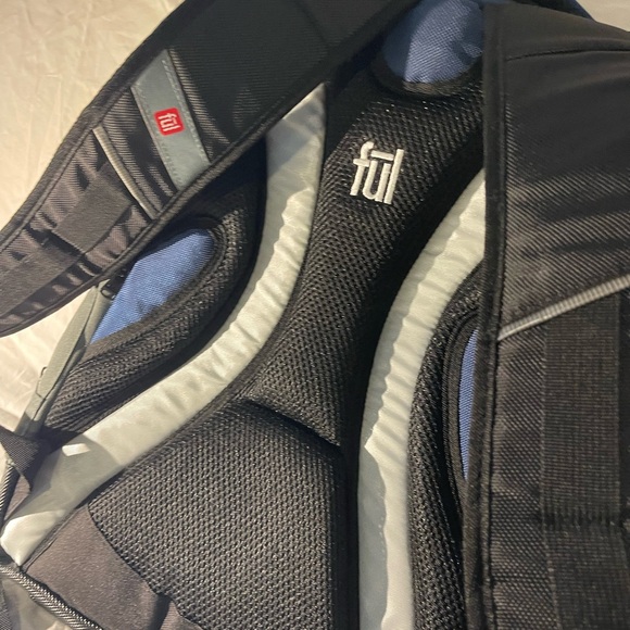 Ful Navy and Gray Men's Backpack - Picture 6 of 7